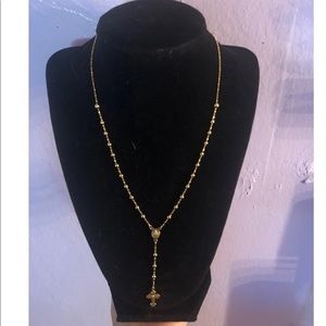 14k gold rosary